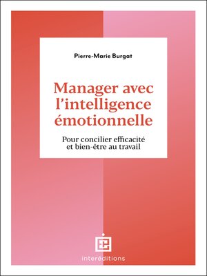 cover image of Manager avec l'intelligence émotionnelle